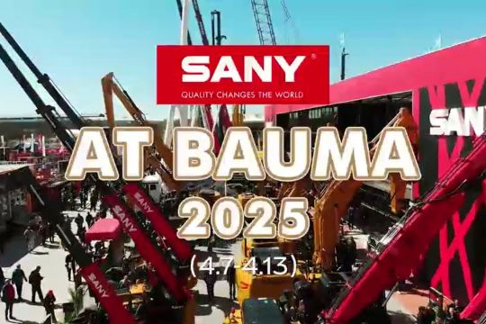 SANY Sukses Curi Perhatian di bauma 2025 Setelah Pamerkan Alat Berat Berkelanjutan, serta Teknologi Pintar dan Digital