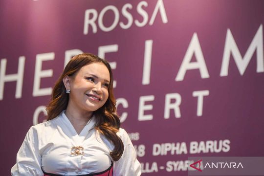 Penyayi Rossa akan buat konser Rossa Here I Am Concert