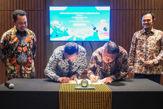 Pertagas kerja sama pembangunan infrastruktur pasokan gas ke Polytama