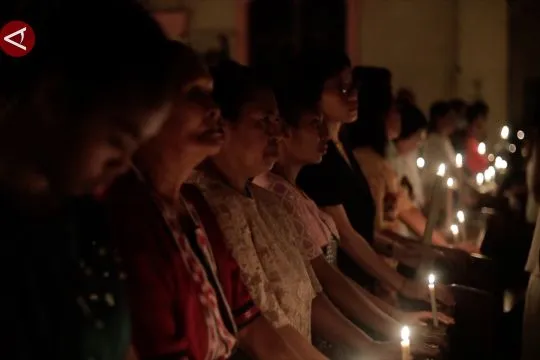 Misa Vigili Paskah di Larantuka, perenungan pengorbanan Kristus