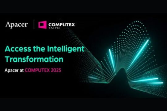 Apacer Dukung Masa Depan AI dan Komputasi Hijau, Pamerkan Berbagai Solusi Penyimpanan Data Generasi Baru di COMPUTEX 2025