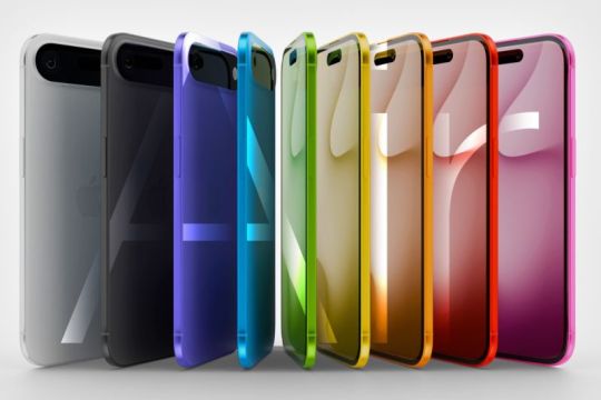 iPhone 17 dirumorkan miliki layar lebih besar dari seri sebelumnya