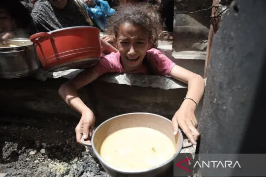 Setidaknya 67 anak Gaza mati kelaparan akibat blokade total Israel