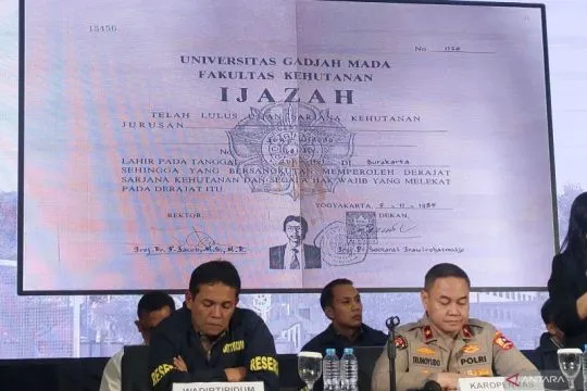 Bareskrim Polri nyatakan ijazah universitas Jokowi asli