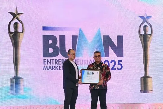 DAHANA Sabet Penghargaan BUMN Entrepreneurial Marketing Award 2025