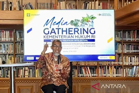 Kemenkum atur regulasi AI hingga royalti dalam revisi UU Hak Cipta
