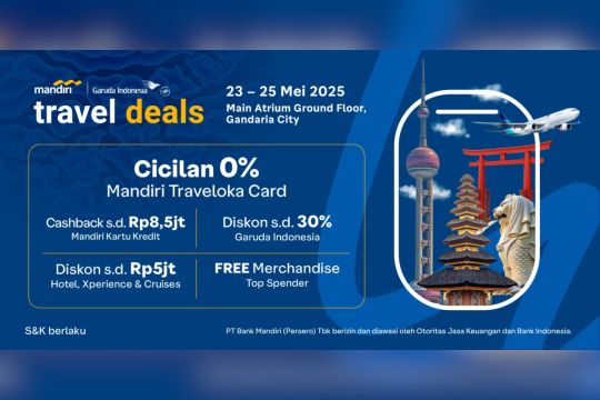 Cari Diskon Tiket Pesawat? Cepat Datang ke Booth Traveloka di Garuda x Mandiri Travel Fair 2025!