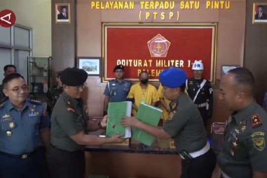 Dandenpom II/3 Lampung temukan bukti transfer kasus penembakan polisi