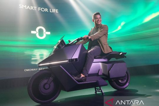 Desain futuristik Omoway tawarkan transformasi wajah motor listrik