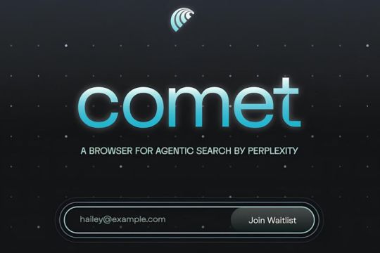 Perplexity luncurkan aplikasi "browser" Comet untuk pengguna Windows