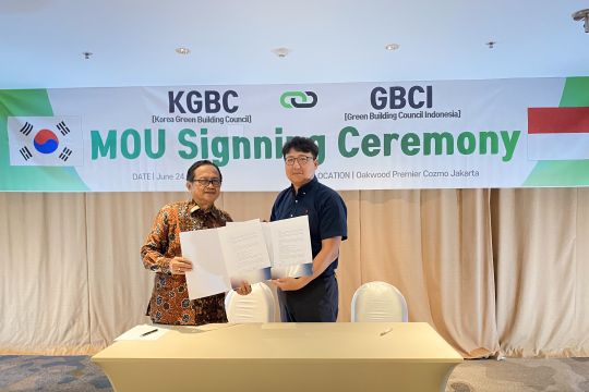 Green Building Council Indonesia Jalin Kerja Sama Strategis dengan Korean Green Building Council