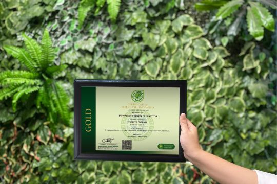 Readymix WSBP jadi beton readymix Indonesia pertama dan satu-satunya bersertifikasi Green Label