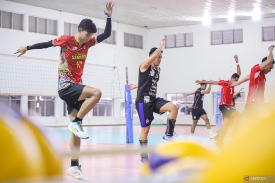 Pemusatan latihan Timnas Bola Voli Indonesia