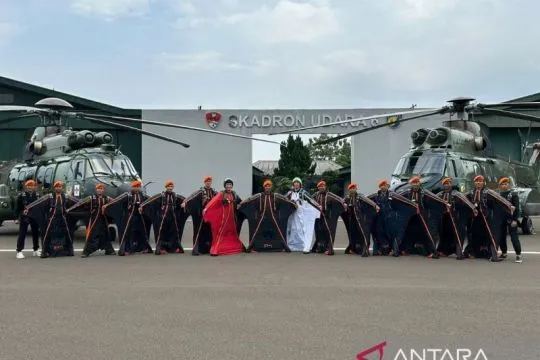 Ketika Kopasgat TNI AU lahirkan kesatria wingsuit pertama Indonesia