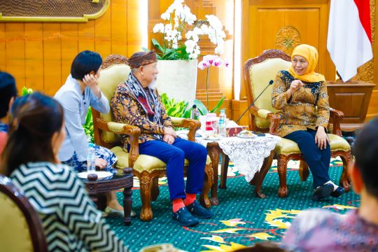 Gubernur Jatim terima Chairman Nippon Foundation bahas eliminasi kusta