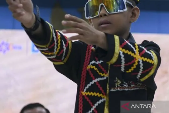 Rayyan Dikha dan tarian