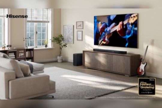 Hisense Jadi Merek "Soundbar" dengan Perkembangan Terpesat di Dunia dalam Lima Tahun Terakhir