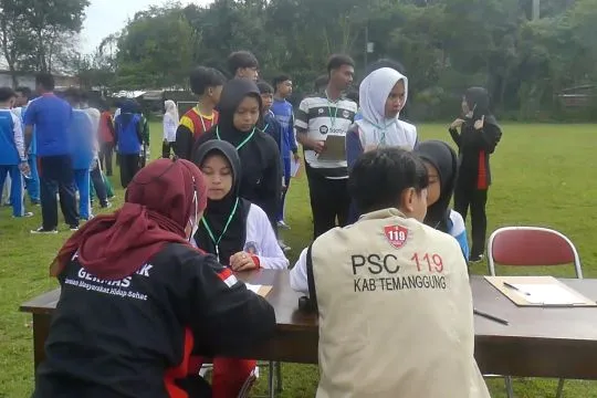 125 Siswa Sekolah Rakyat di Temanggung jalani pemeriksaan kesehatan