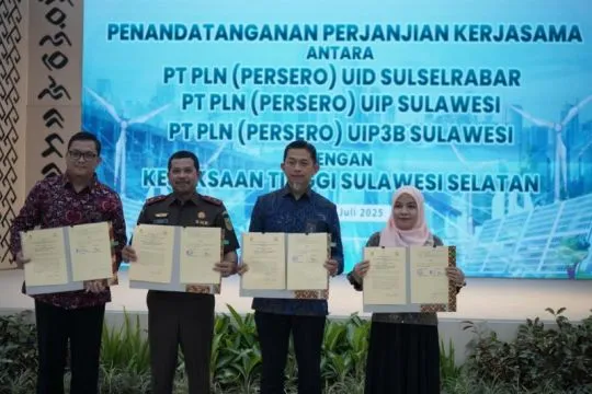 Kejati Sulsel-PLN teken PKS pendampingan hukum