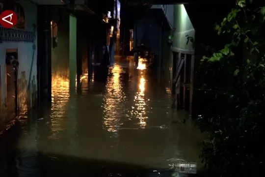 Hujan deras, Kebon Pala terendam banjir hingga tiga meter