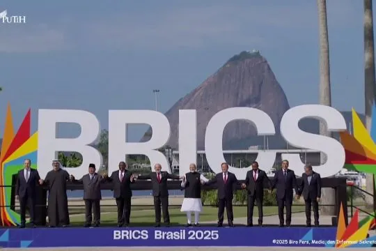 Presiden Prabowo hadiri KTT BRICS 2025 di Brasil