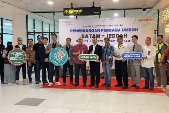 Penerbangan umrah Batam-Jeddah tanpa transit resmi dibuka