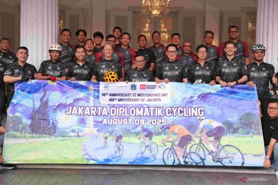 Pemprov DKI dorong diplomasi publik lewat kegiatan bersepeda