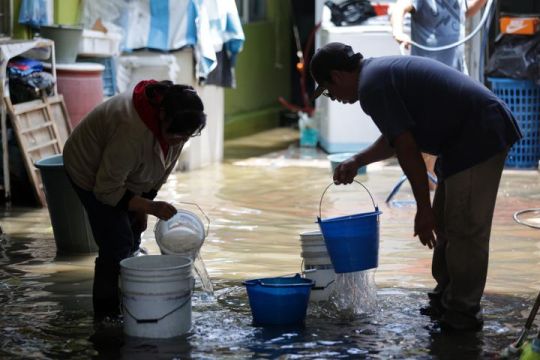 Menilik situasi banjir di Mexico City