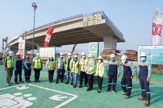 WIKA Beton Dukung Percepatan Proyek Tol Semarang-Demak Melalui Inovasi Konstruksi