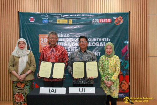 UI-IAI sepakat tingkatkan kualitas akuntansi, keuangan dan perpajakan