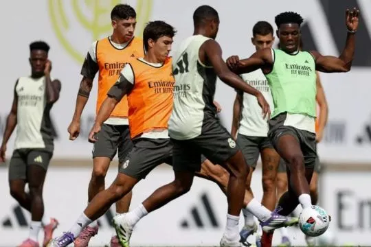 Real Madrid fokus latihan fisik dan taktik guna hadapi Mallorca