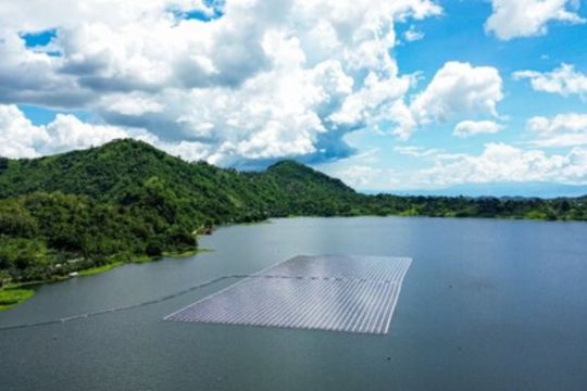 PLTS Terapung Berskala Megawatt yang Pertama di Filipina Sukses Tersambung dengan Jaringan Listrik