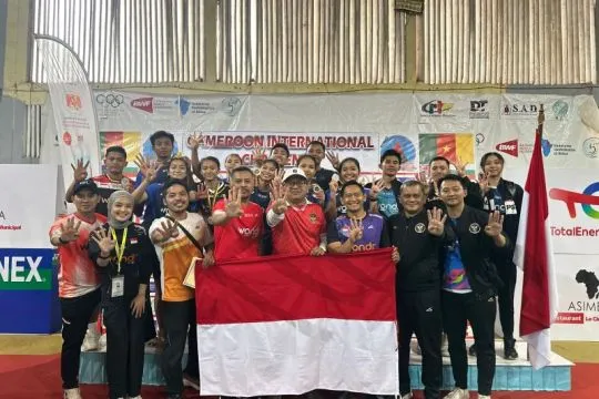 Wakil Indonesia raih empat gelar di Cameroon International Challenge