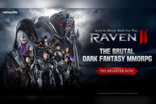 Netmarble Luncurkan MMORPG Bergenre "Dark Fantasy", "Raven2", Secara Global