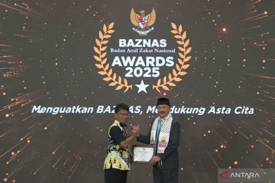 ANTARA raih Baznas Awards bidang Media Online Pewarta Zakat Terbaik