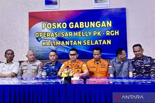 Basarnas: 7 korban masih terjebak di bangkai heli jatuh di Kalsel