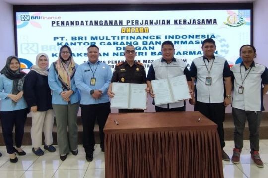BRI Finance - Kejari Banjarmasin kerjasama tingkatkan kepatuhan hukum