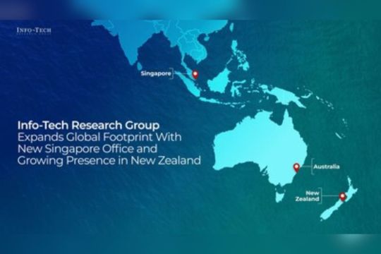 Info-Tech Research Group Umumkan Pembukaan Kantor Singapura Seiring Ekspansi Global Perusahaan