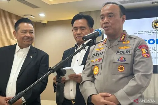 Polri proses hukum 583 orang yang ditahan usai aksi demo ricuh