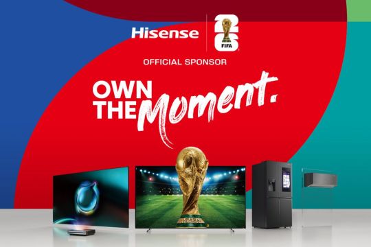 Hisense Umumkan Kerja sama Sponsor Ketiga yang Terjalin dengan Piala Dunia FIFA™, Pamerkan RGB-MiniLED di IFA 2025