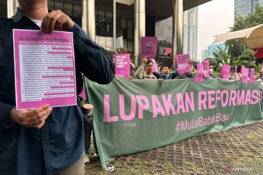 KPK pelajari 11 tuntutan antikorupsi dari ICW