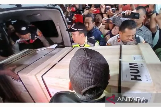 Jenazah staf KBRI Lima tiba di tanah air