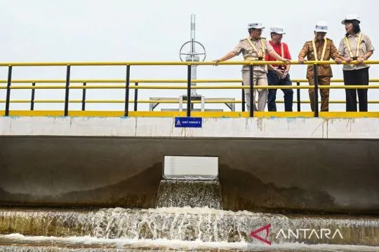 Pramono resmikan IPA Pesanggrahan, bisa pasok air untuk 10 kelurahan