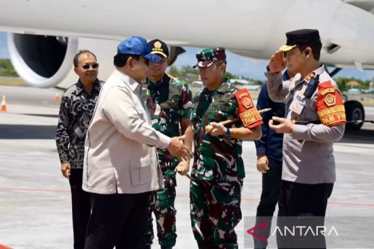 Dari Abu Dhabi, Presiden Prabowo tiba di Bali untuk cek dampak bencana