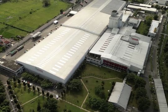 Danone luncurkan penggunaan PLTS atap di Pabrik Prambanan