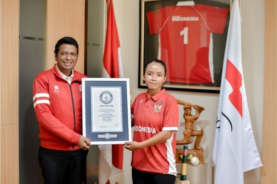 Guinness World Records Resmikan Rekor Atlet Cricket Indonesia Rohmalia Rohmalia