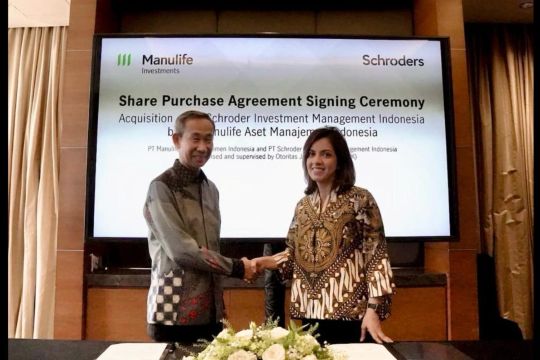 Manulife Wealth & Asset Management akuisisi Schroders Indonesia