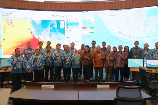 Wamen PU Apresiasi Teknologi Tahan Gempa Gedung Ina-MHEWS BMKG Garapan WEGE