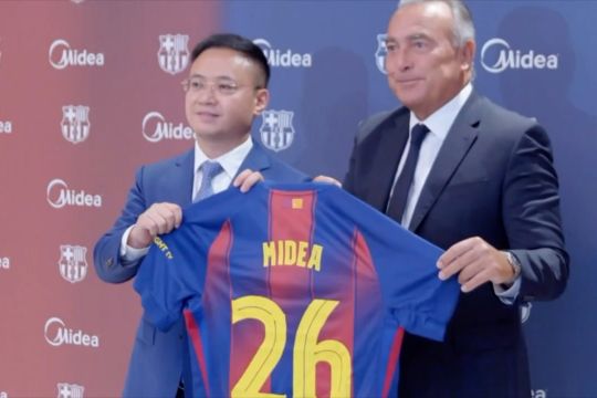 FC Barcelona resmikan kerja sama besar dengan jenama raksasa China