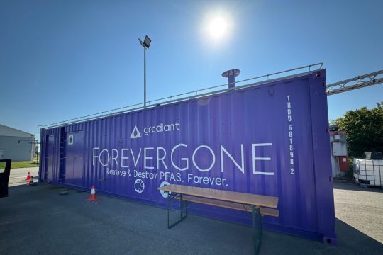 ForeverGone Gradiant Tetapkan Standar Baru Untuk Penghancuran PFAS Dengan Biaya dan Kinerja yang Inovatif